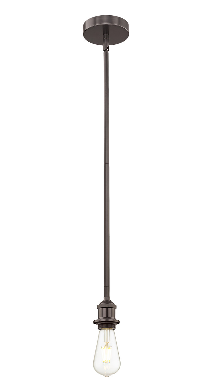 INNOVATIONS 616-1S-OB-G128-6 Athens 1-Light Mini Pendant Oil Rubbed Bronze
