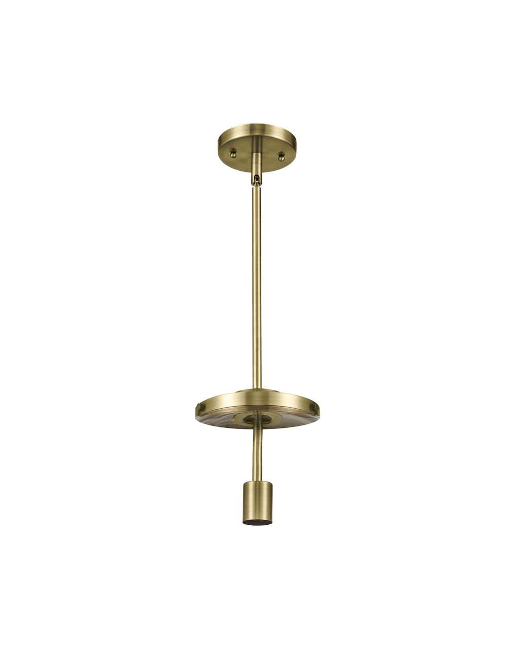 INNOVATIONS 221-1S-AB-G128-16 Athens 1-Light Pendant Antique Brass