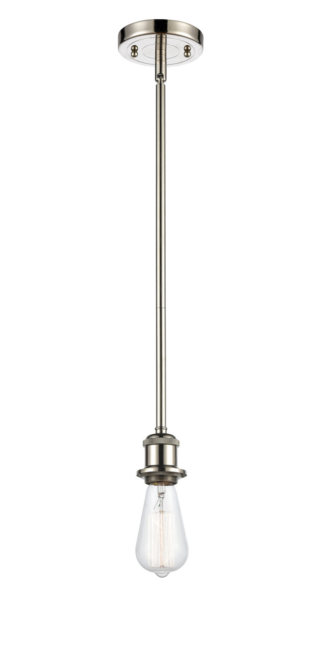 INNOVATIONS 516-1S-PN-G128-14 Athens 1-Light Pendant Polished Nickel