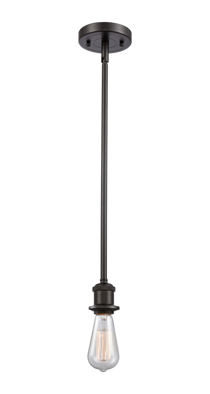 INNOVATIONS 516-1S-OB-G128-14 Athens 1-Light Pendant Oil Rubbed Bronze