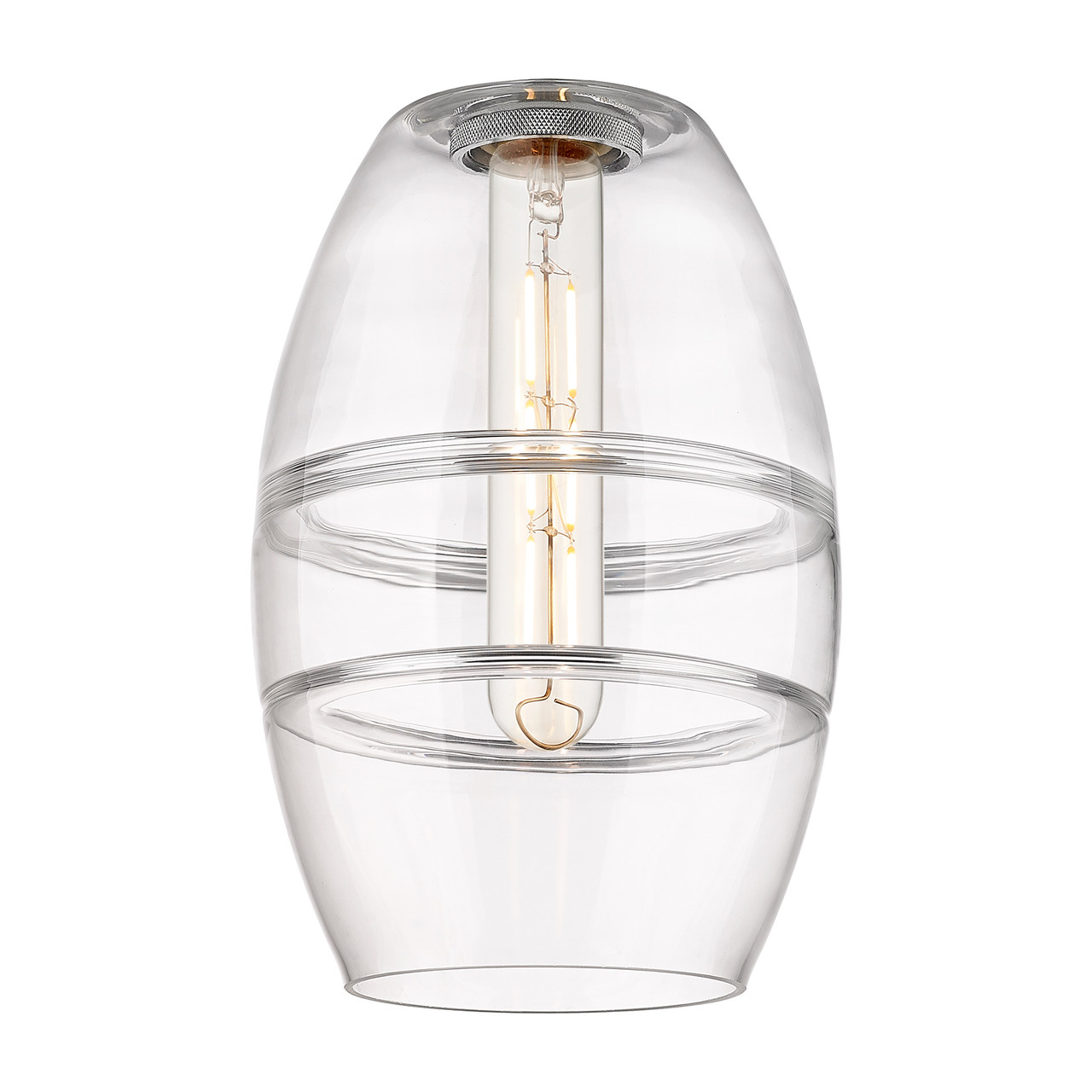 INNOVATIONS 113B-3P-PC-G557-6CL Vaz 3-Light Multi Pendant Polished Chrome