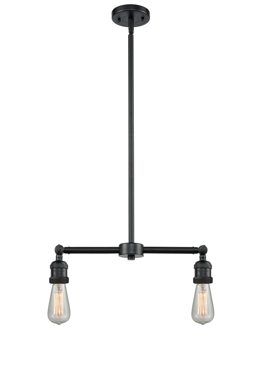 INNOVATIONS 209-OB-G208-12 Beacon 2-Light Island Light Oil Rubbed Bronze