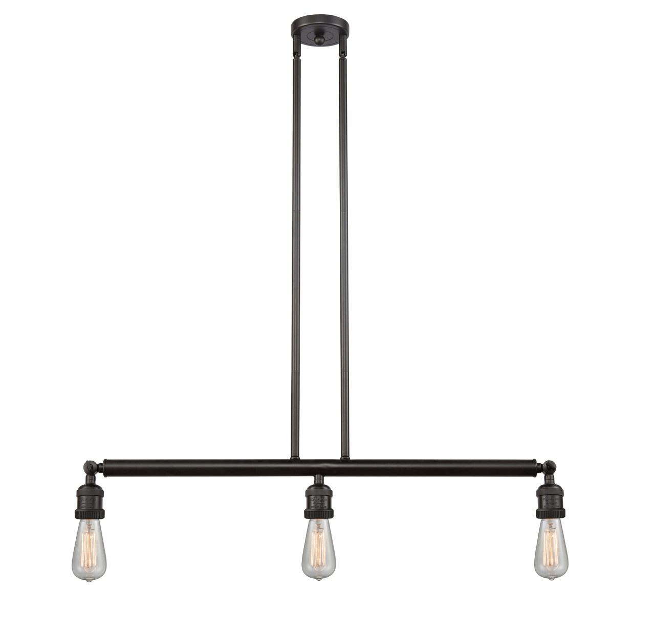 INNOVATIONS 213-OB-G208-10 Beacon 3-Light Island Light Oil Rubbed Bronze