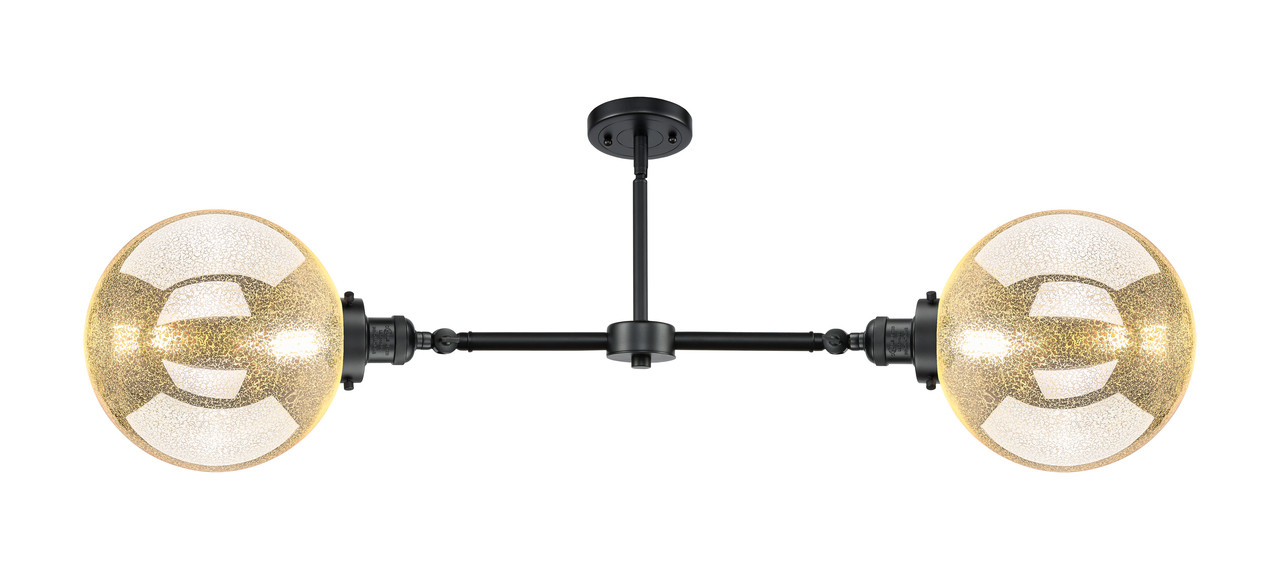 INNOVATIONS 209-OB-G208-10 Beacon 2-Light Island Light Oil Rubbed Bronze