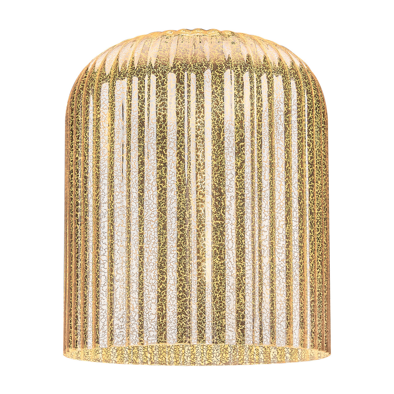 INNOVATIONS 716-1C-AC-G559-12ME Bridal Veil 1-Light Semi-Flush Mount Antique Copper