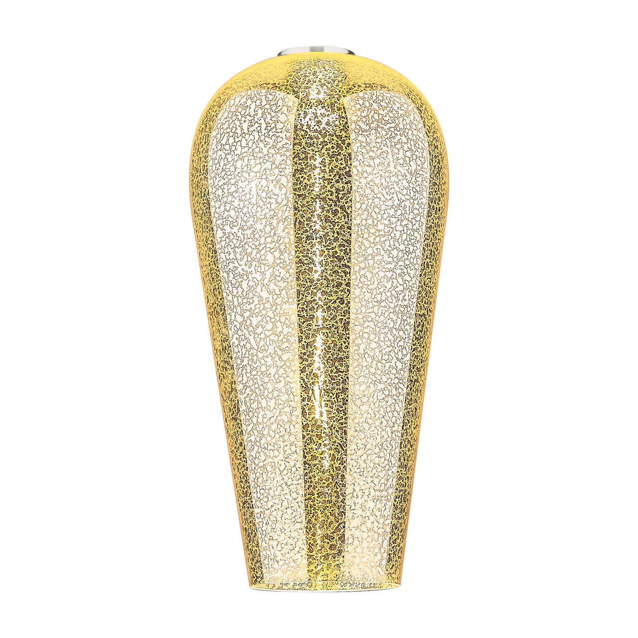 INNOVATIONS 716-1C-SG-G456-8ME Chelsea 1-Light Semi-Flush Mount Satin Gold