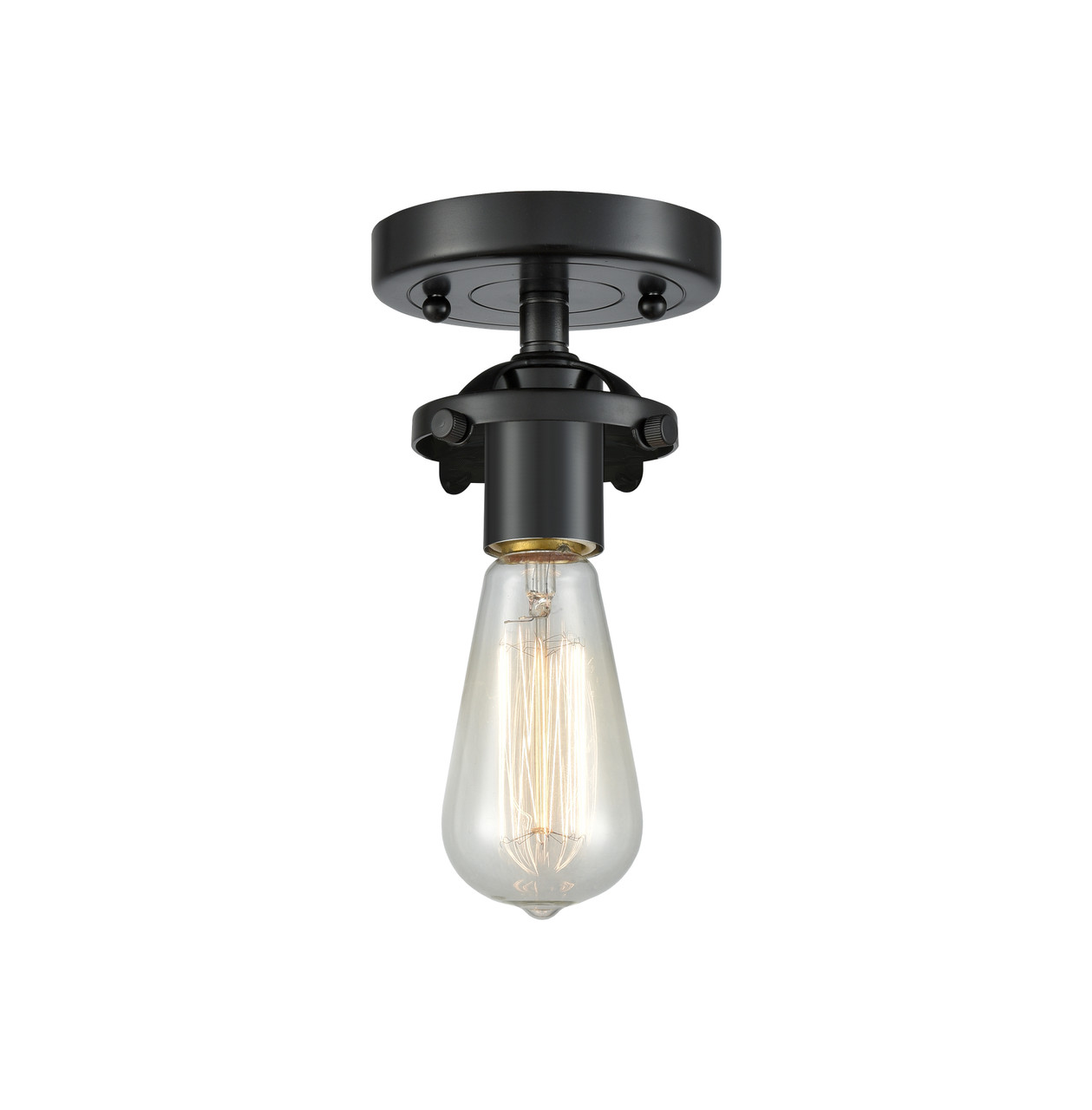 INNOVATIONS 284-1C-OB Beacon 1-Light Semi-Flush Mount Oil Rubbed Bronze