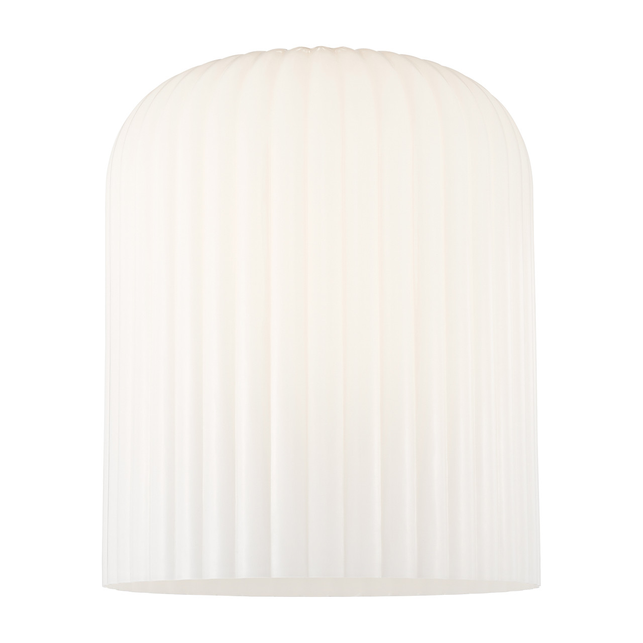 INNOVATIONS 616-1F-AC-G559-12GWH Bridal Veil 1-Light Semi-Flush Mount Antique Copper