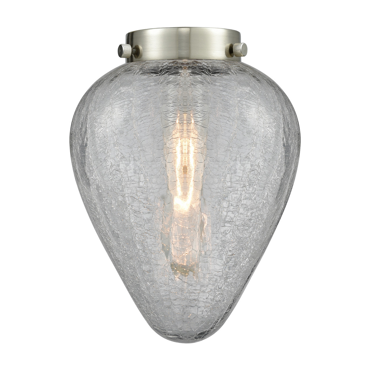 INNOVATIONS 916-1C-OB-G165 Geneseo 1-Light Semi-Flush Mount Oil Rubbed Bronze