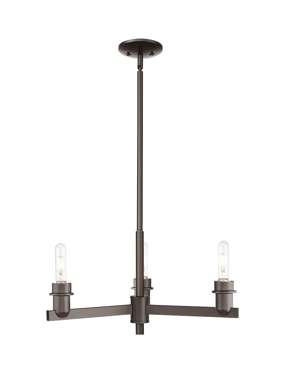 INNOVATIONS 716-3CR-OB-G482-7AM Brookhaven Cloche 3-Light Flush Mount Oil Rubbed Bronze