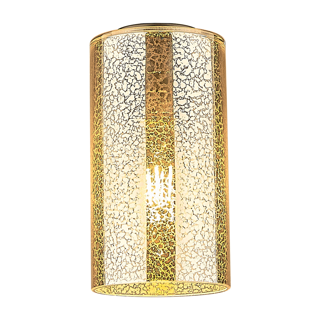 INNOVATIONS 434-3F-BB-G434-7ME Crown Point 3-Light Flush Mount Brushed Brass