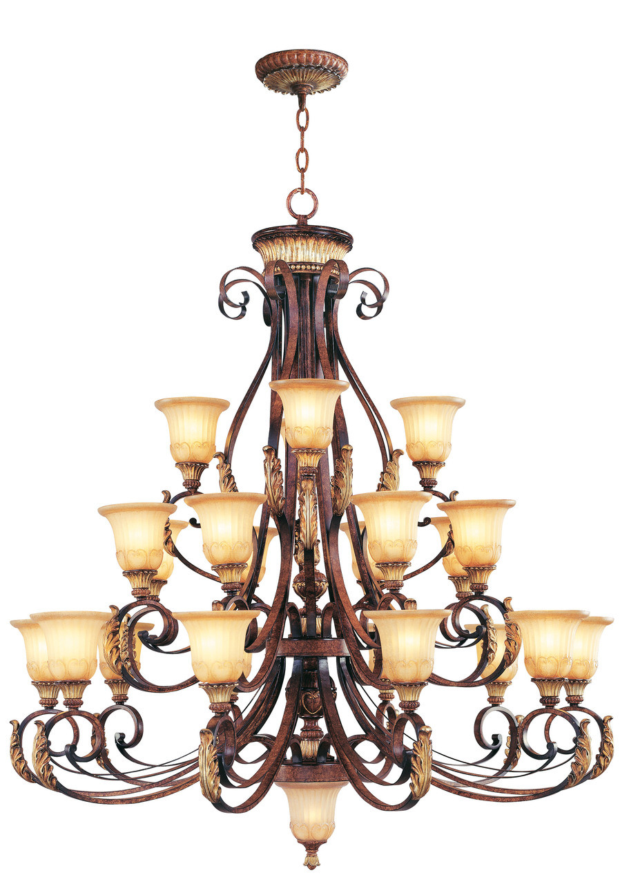 LIVEX LIGHTING 8569-63 Villa Verona 22-Light Chandelier