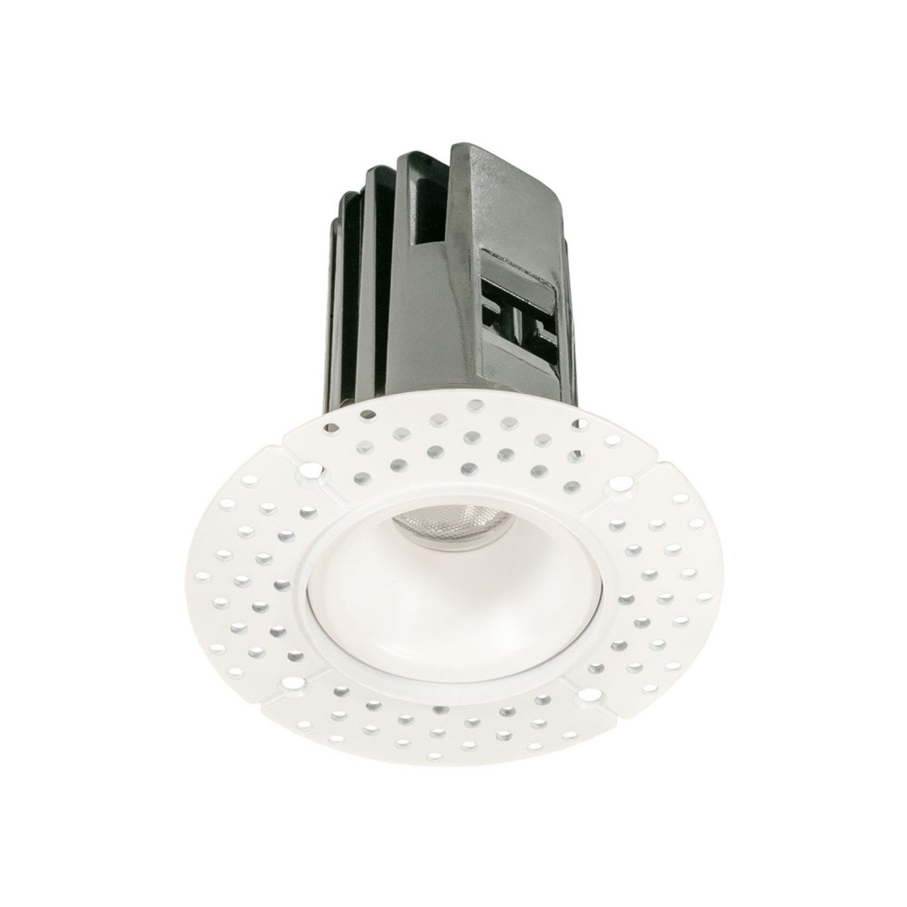 JESCO RLF-1507-RTL-3090-WH LED 1" Trimless Flange 7W 30K 90CRI White Downlight Fixture