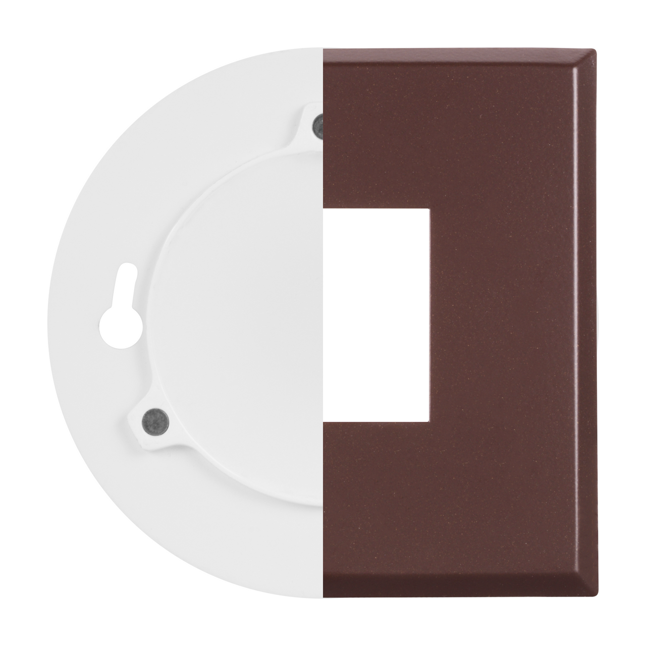 NICOR LIGHTING DLF5S120S9SQOB DLFv5 SureFit 5-inch Selectable LED Flush Mount Downlight with Square Oil-Rubbed Bronze Trim
