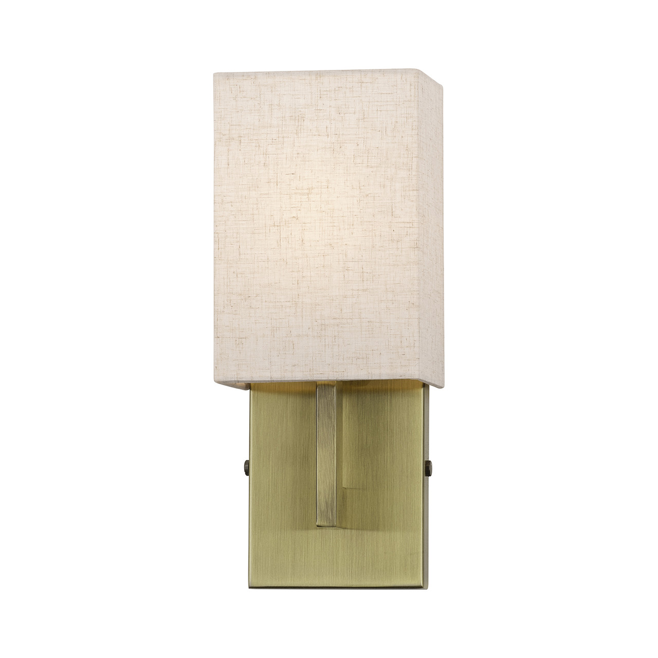 LIVEX LIGHTING 52131-01 1 Light Antique Brass ADA Sconce