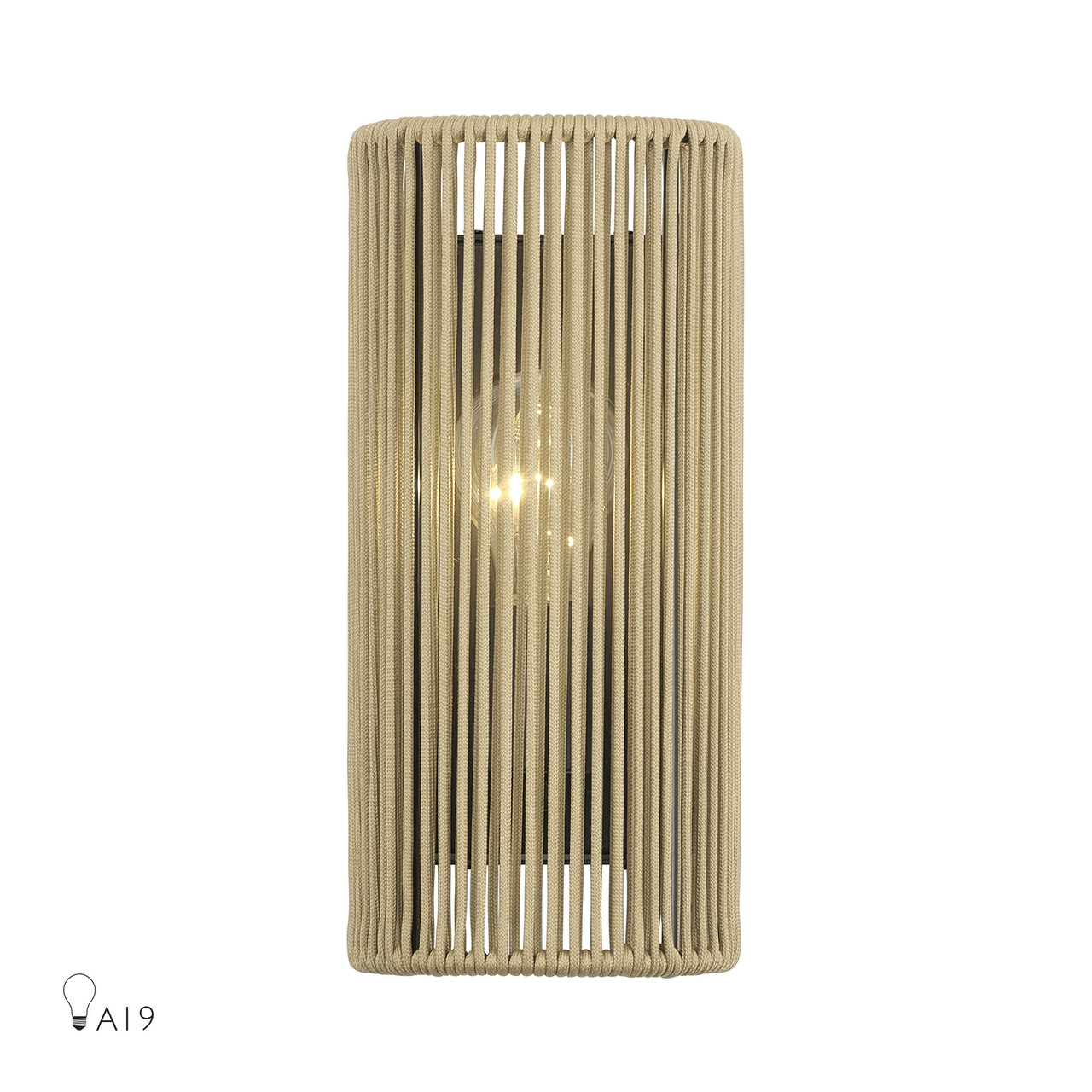LIVEX LIGHTING 53170-92 1 Light English Bronze ADA Sconce