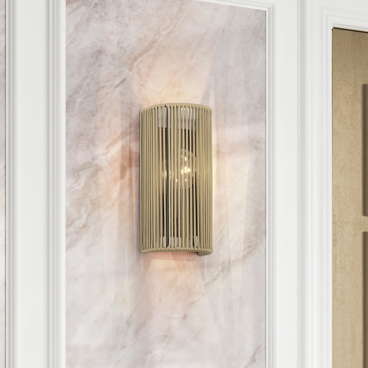 LIVEX LIGHTING 53170-92 1 Light English Bronze ADA Sconce