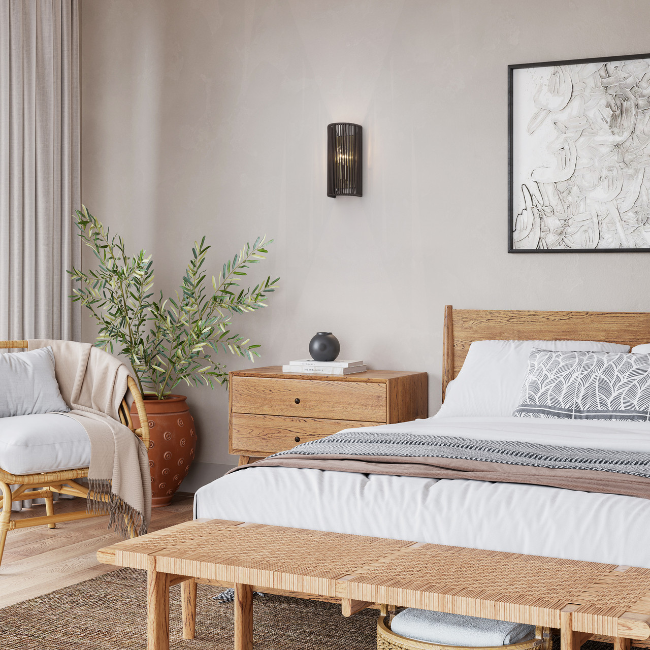 LIVEX LIGHTING 49136-01 1 Light Antique Brass ADA Sconce