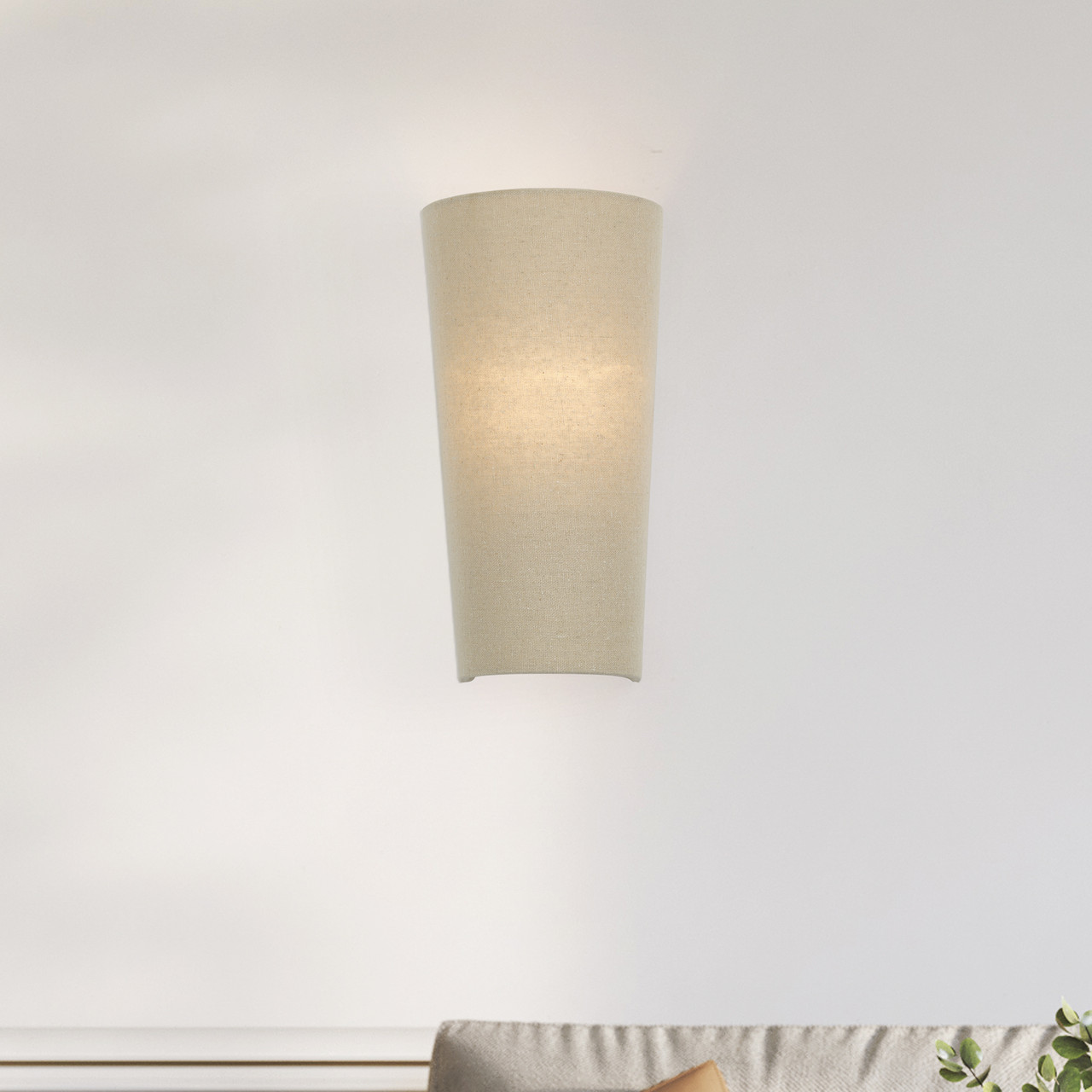 LIVEX LIGHTING 58860-48 1 Light Antique Gold Leaf ADA Sconce