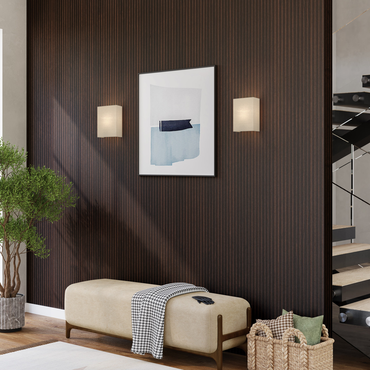 LIVEX LIGHTING 52270-48 1 Light Antique Gold Leaf ADA Sconce