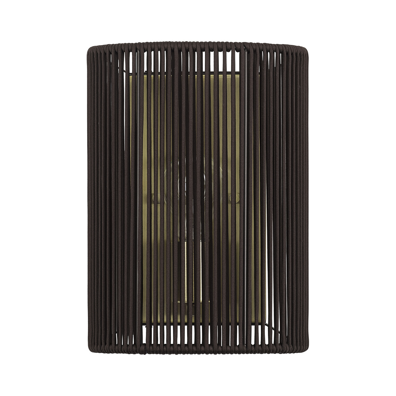 LIVEX LIGHTING 49137-01 1 Light Antique Brass ADA Sconce