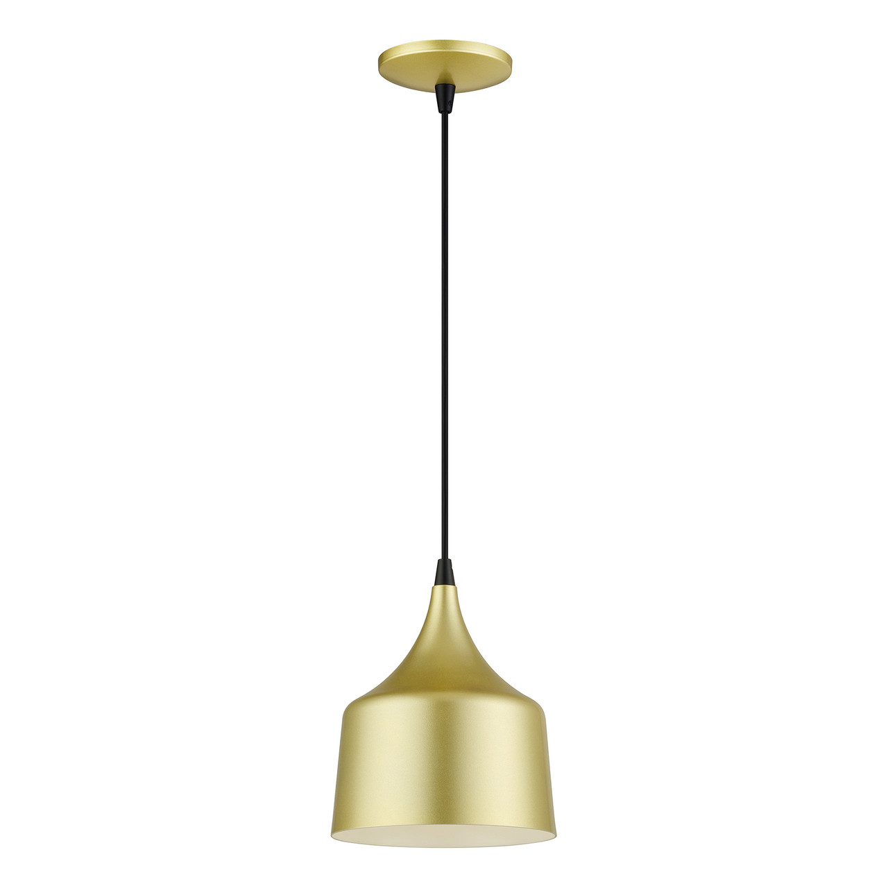 LIVEX LIGHTING 51472-33 LED Soft Gold Pendant