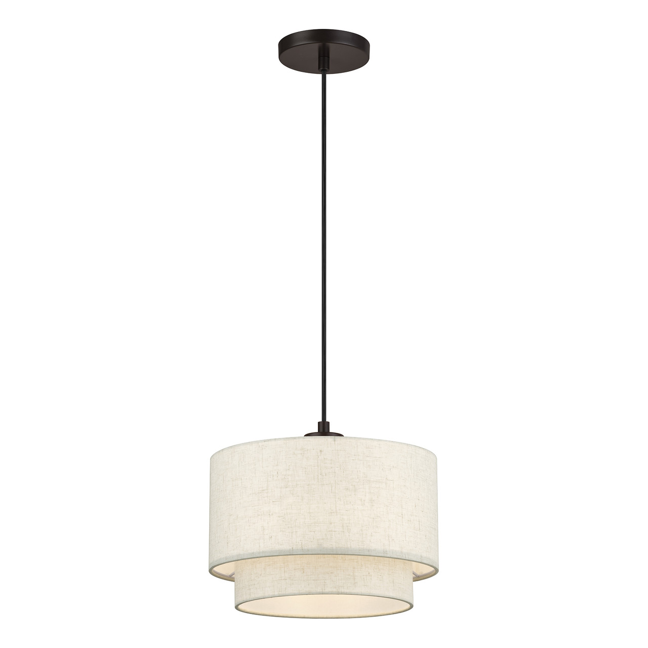 LIVEX LIGHTING 41941-92 1 Light English Bronze Pendant