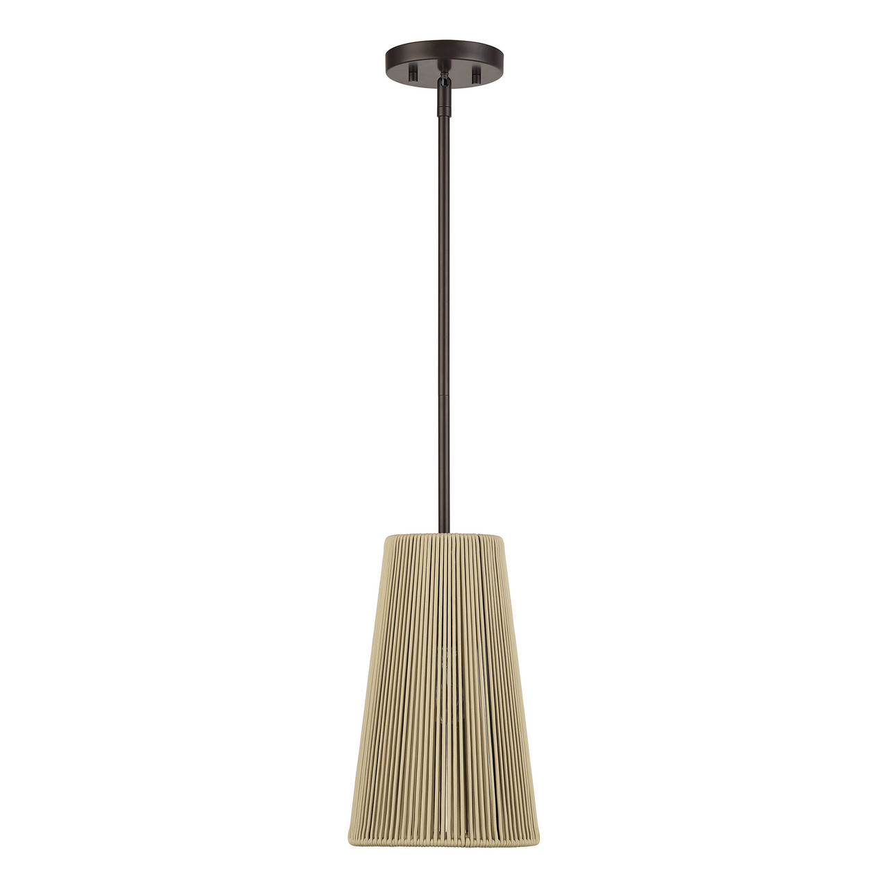 LIVEX LIGHTING 53158-92 1 Light English Bronze Pendant