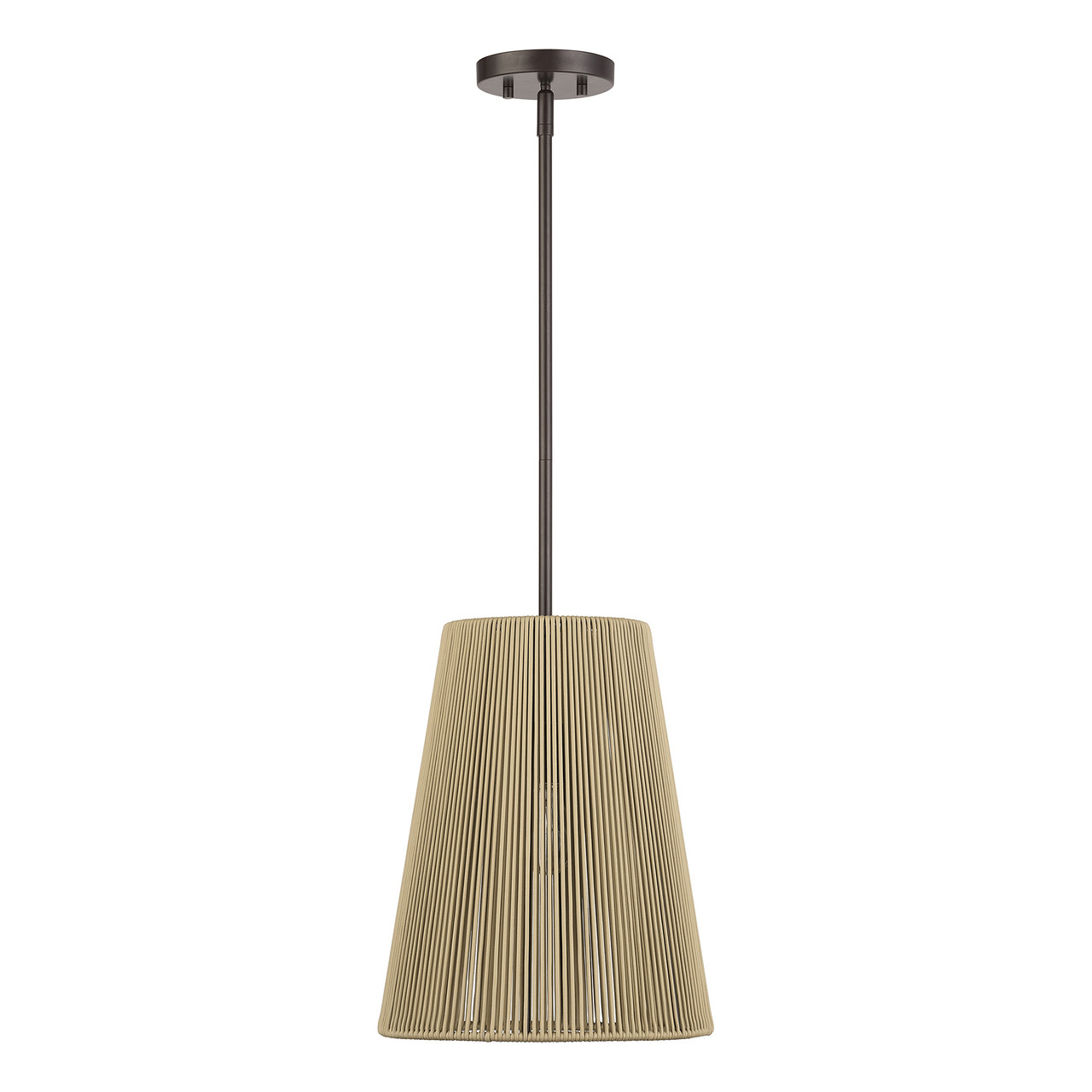 LIVEX LIGHTING 53159-92 1 Light English Bronze Pendant
