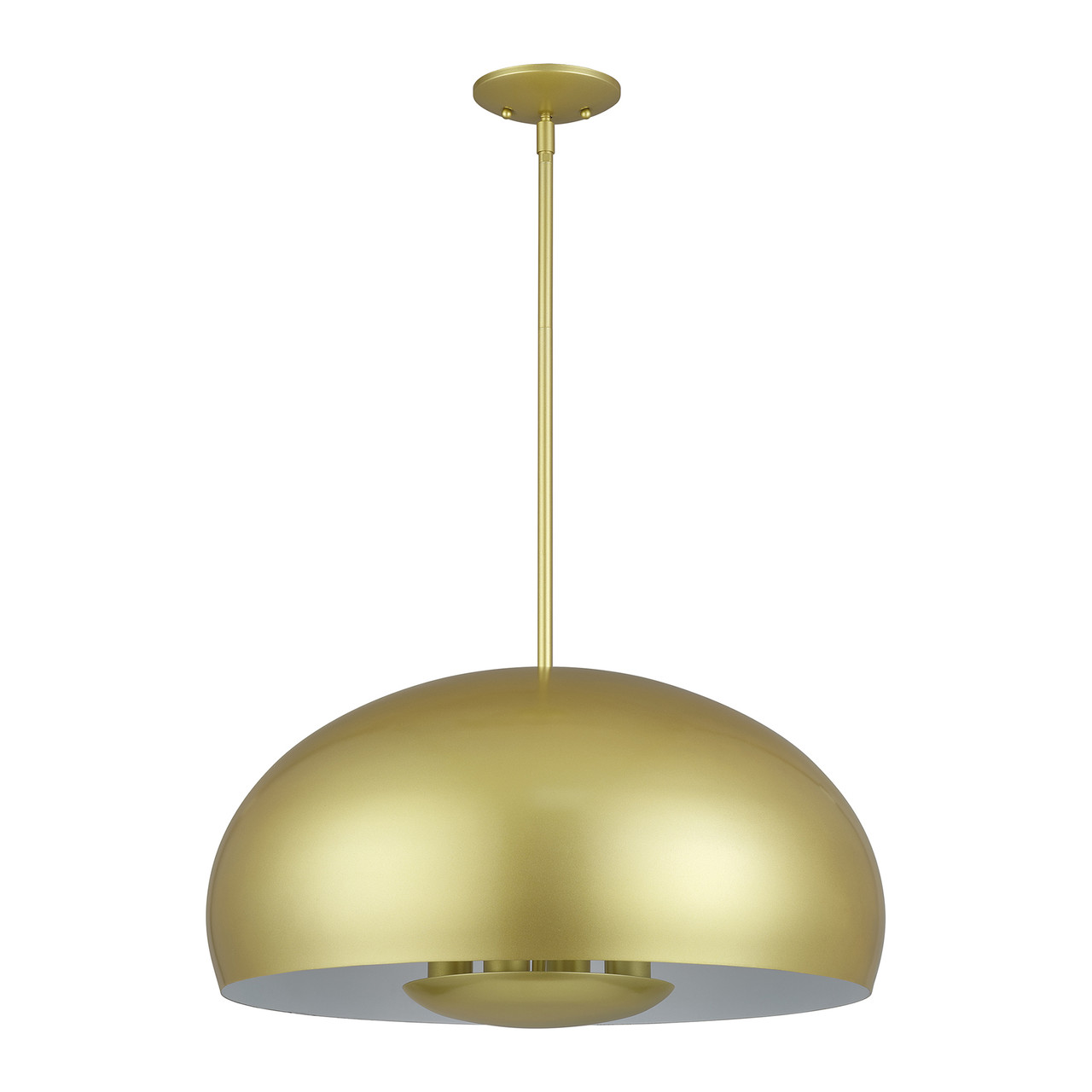 LIVEX LIGHTING 51518-33 4 Light Soft Gold Pendant