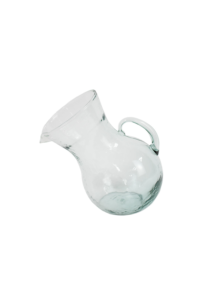 KALALOU CV424K Large Glass Tilted Pitcher - Thumbnail 2