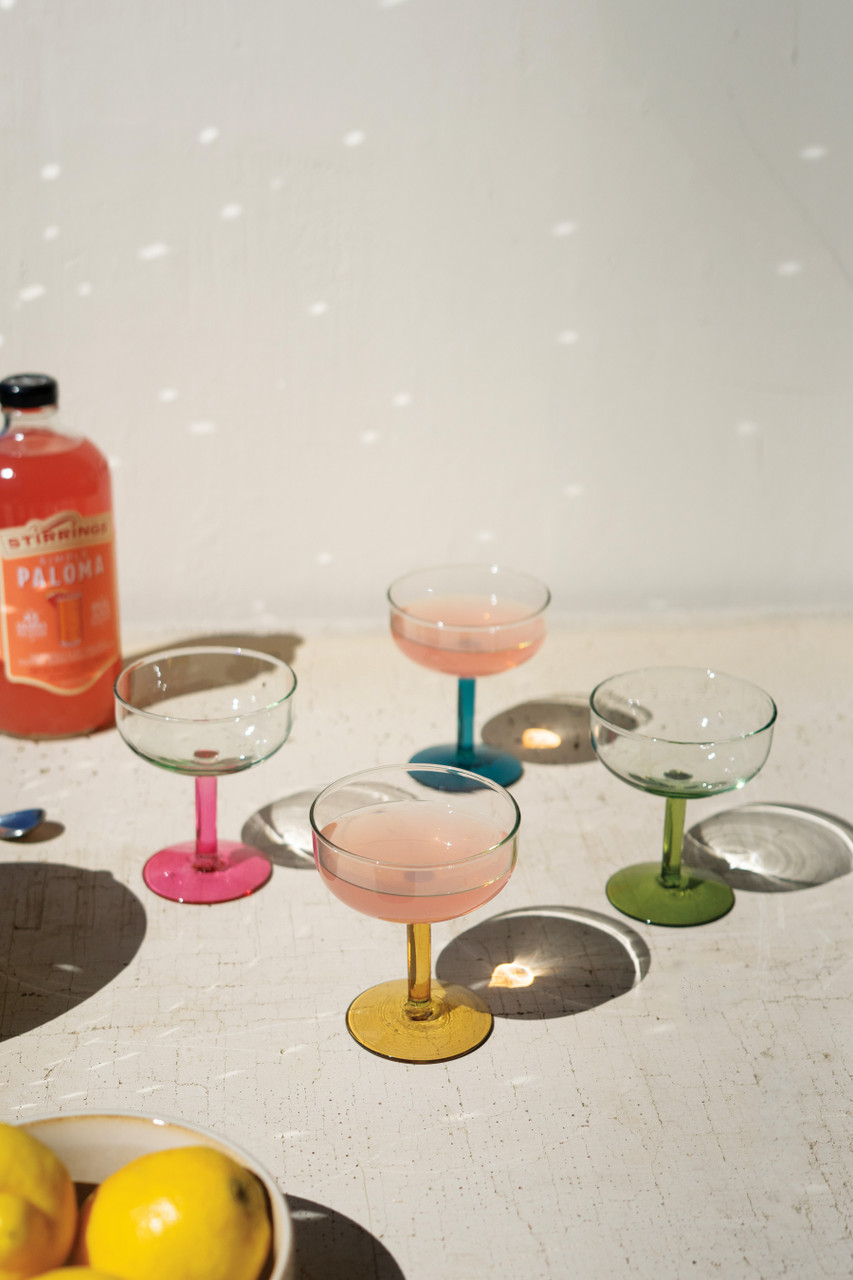 Kalalou Coupe Glasses - Thumbnail 3