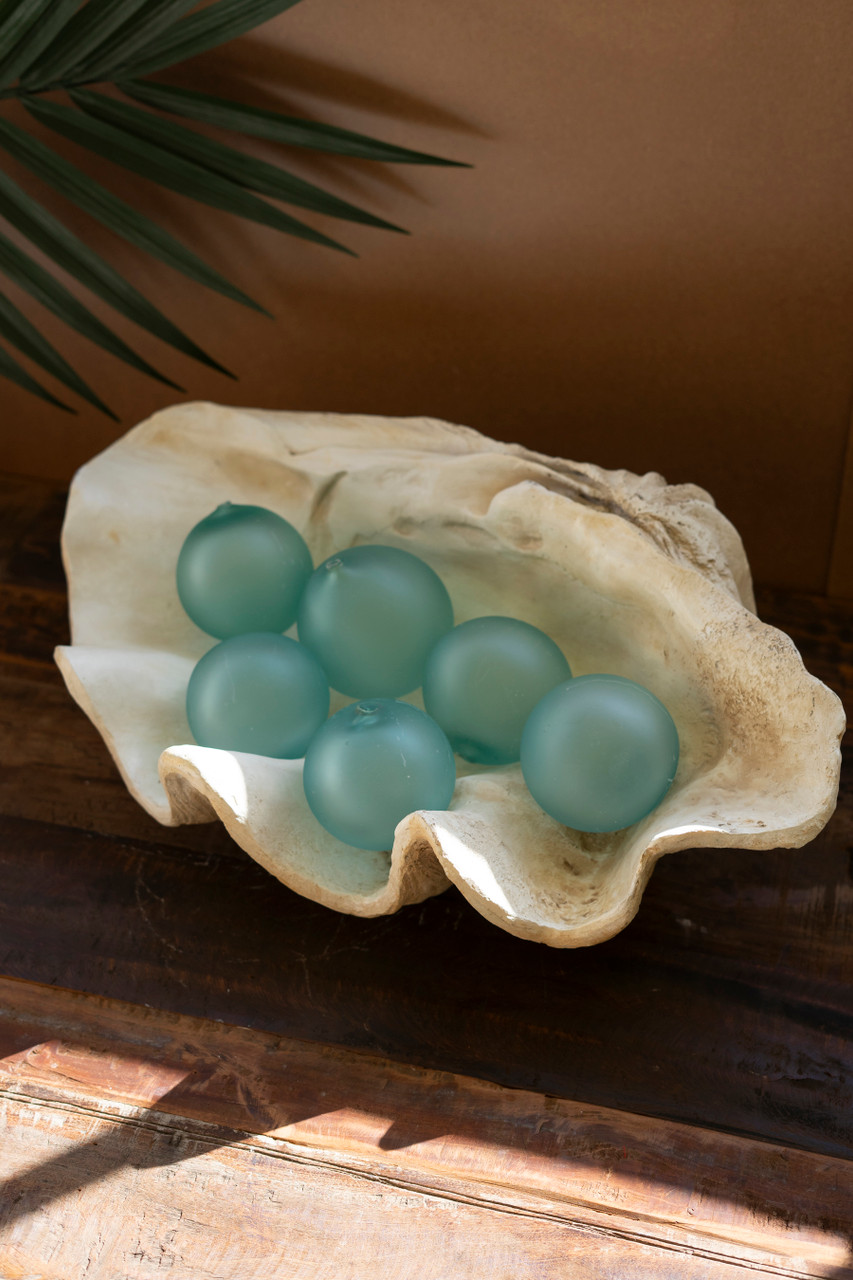 KALALOU CVY1473 GIANT RESIN CLAM SHELL