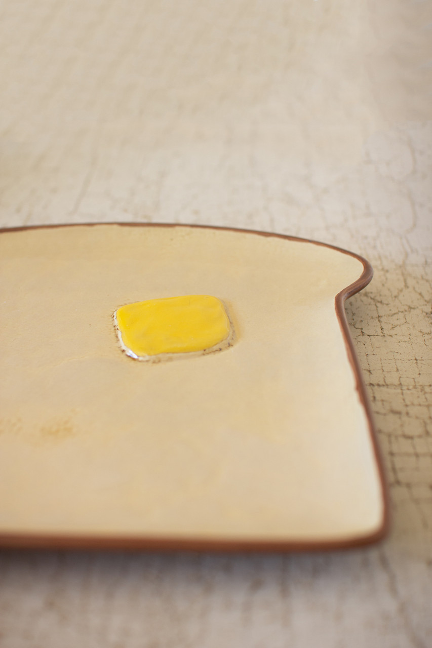 KALALOU CDV2327 CERAMIC TOAST PLATTER