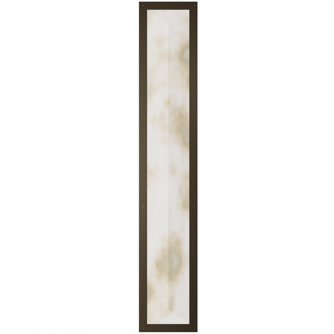 AVENUE LIGHTING HF2972-AB Sedona 36"H Alabaster 3-CCT LED Prism Wall Sconce in Aged Brass
