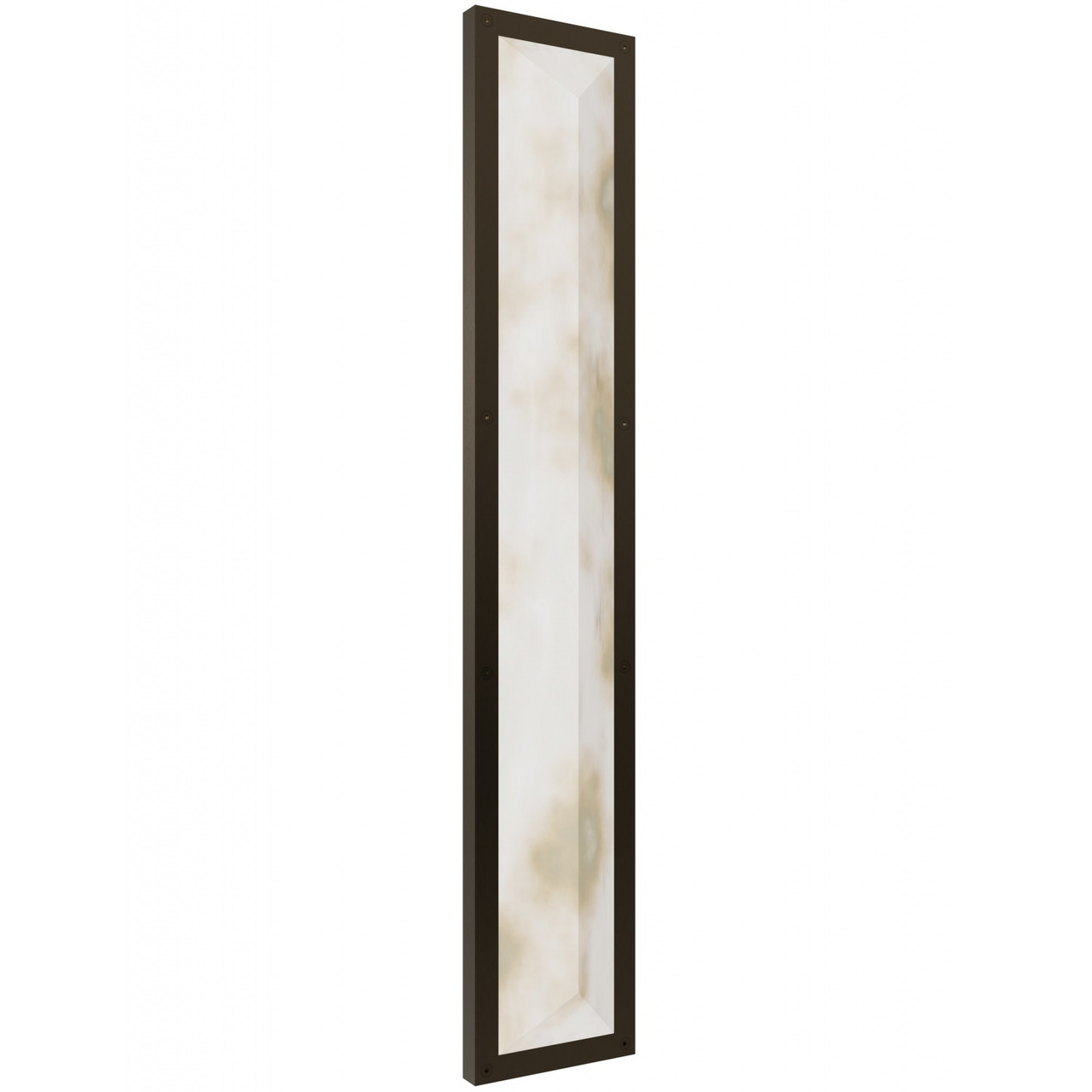AVENUE LIGHTING HF2972-AB Sedona 36"H Alabaster 3-CCT LED Prism Wall Sconce in Aged Brass