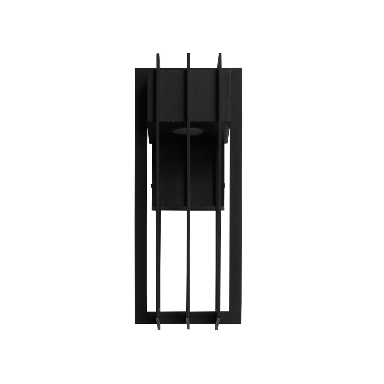 AVENUE LIGHTING AV10031-BLK Avenue Outdoor 16"H Cage 3-CCT LED Wall Sconce in Black