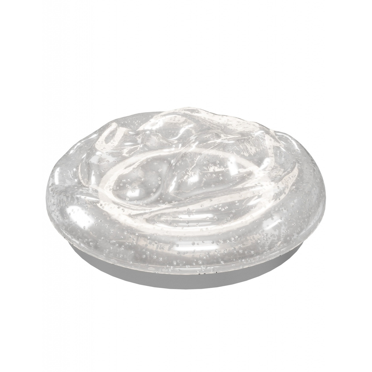 AVENUE LIGHTING AV8007-CLR Avenue Outdoor 7"H 3000K LED Wall Sconce with Wavy Clear Glass