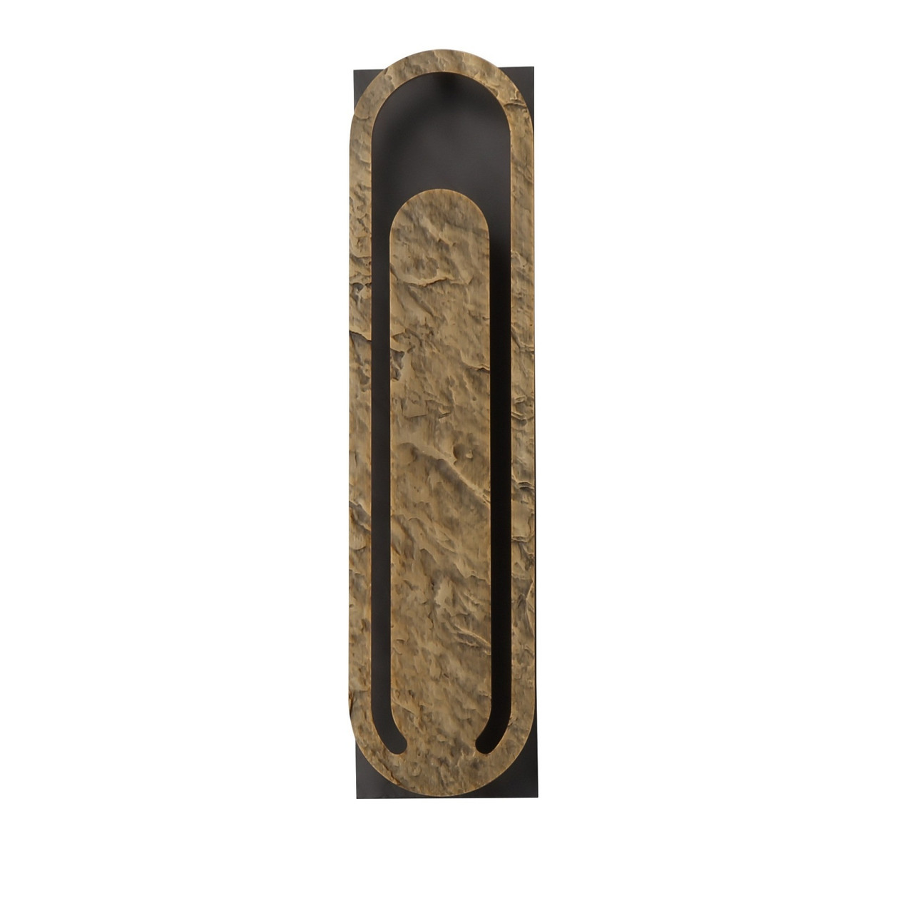 AVENUE LIGHTING AV10017-DBZ Avenue Outdoor 19"H 3-CCT LED Wall Sconce in Dark Bronze/Copper Textured