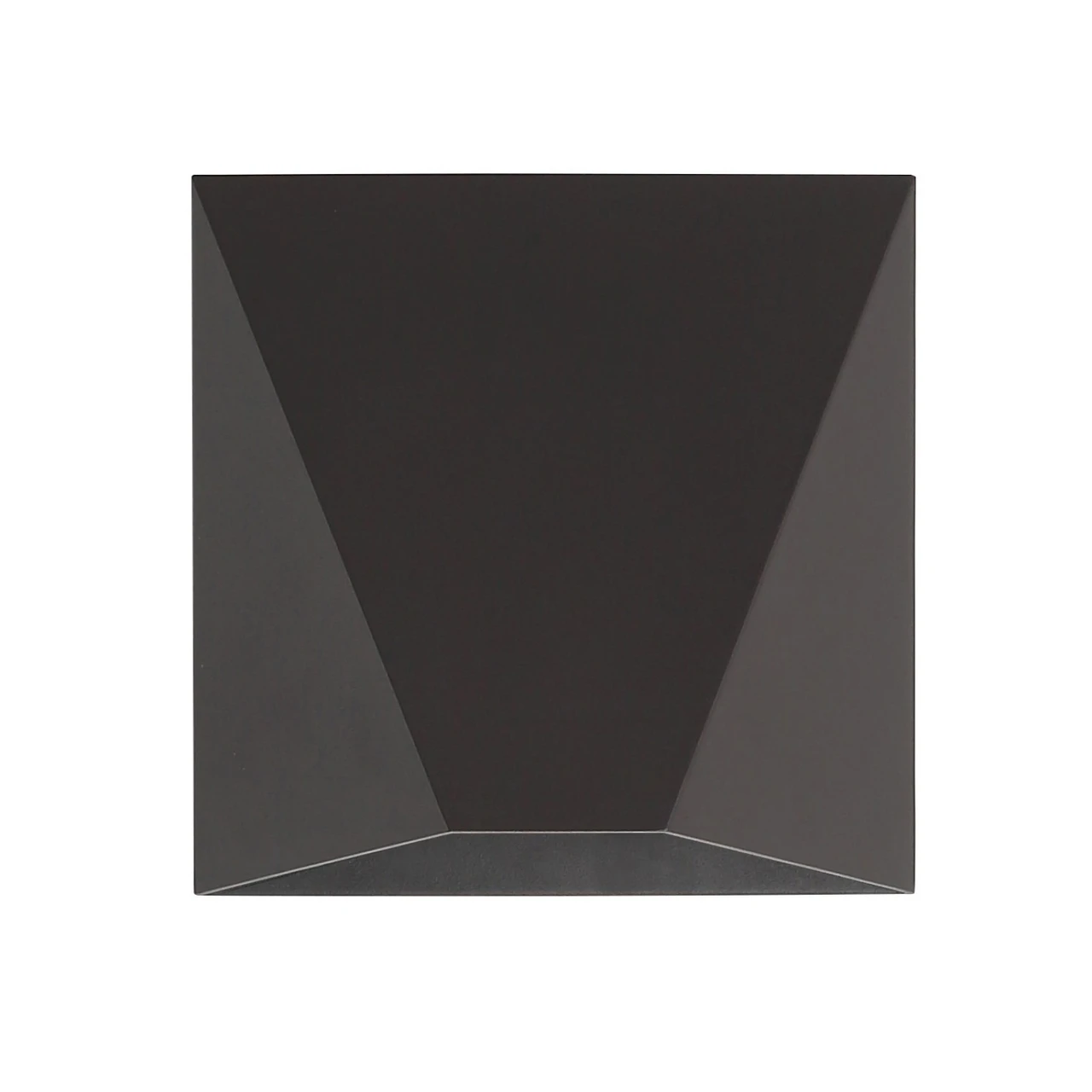 AVENUE LIGHTING AV10001-DBZ Avenue Outdoor 8"W Geometric Up/Down 3-CCT LED Wall Sconce in Dark Bronze