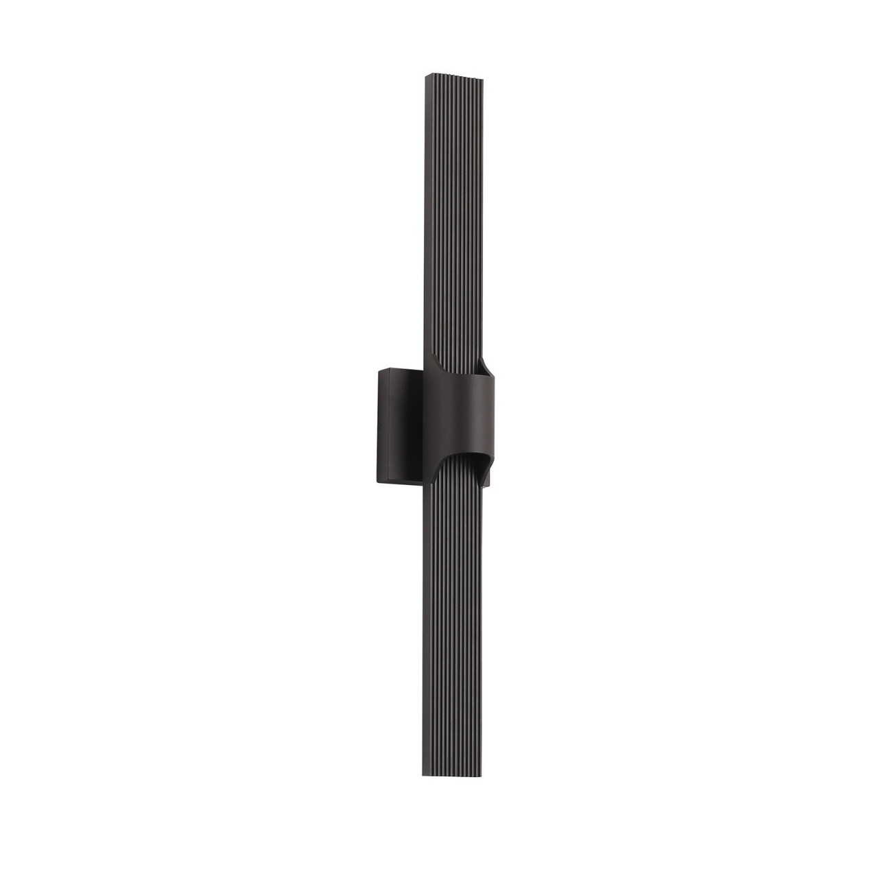 AVENUE LIGHTING AV10007-DBZ Avenue Outdoor 29"H 3-CCT LED Wall Sconce in Dark Bronze