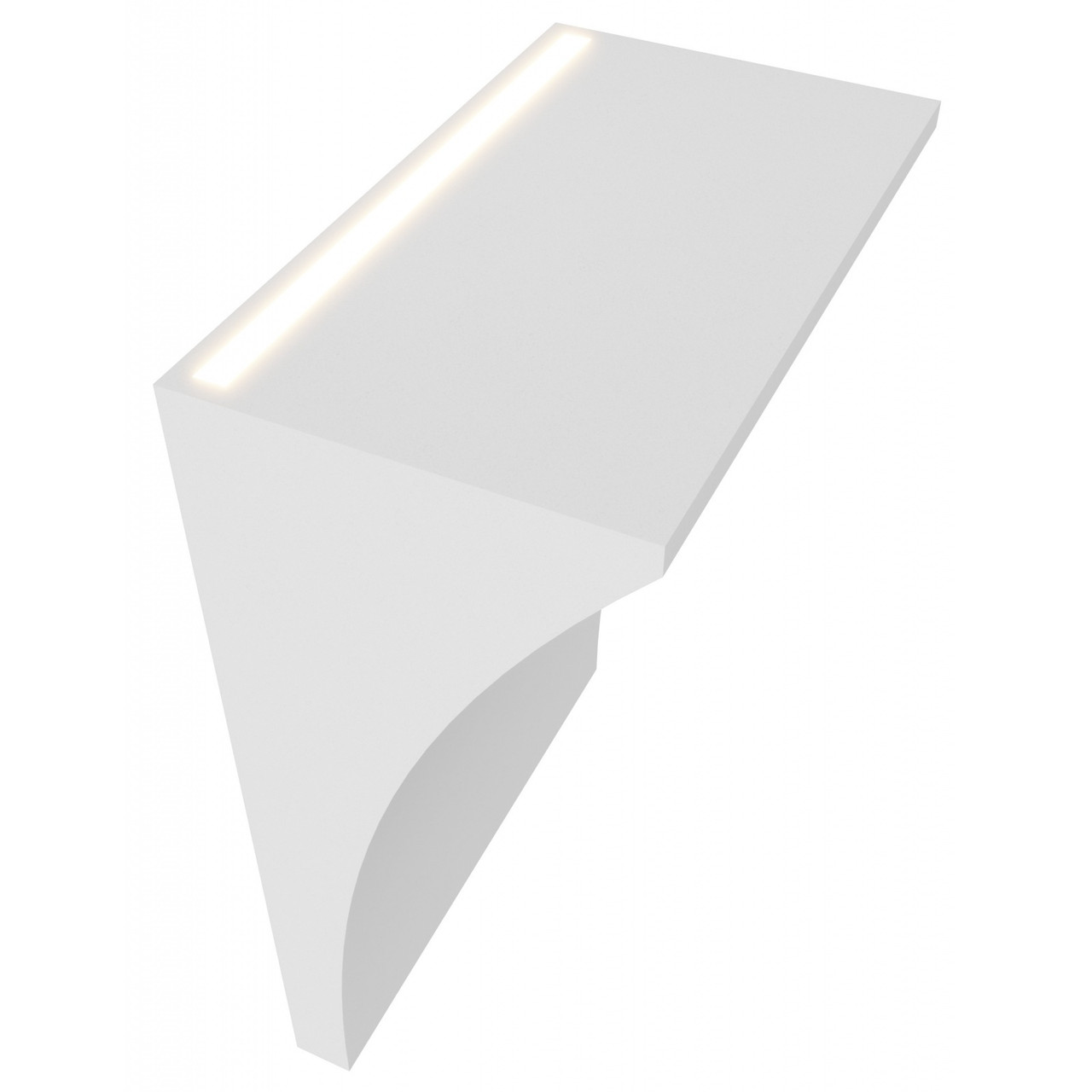 AVENUE LIGHTING HF1378-WHT Parker 11"H LED Wall Sconce in Paintable White Plaster