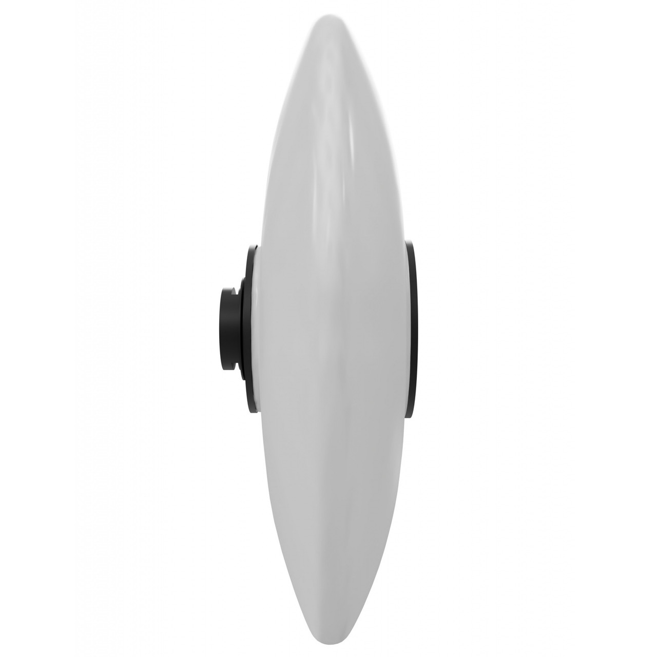 AVENUE LIGHTING G201 Fremont Disc Shape 1-Light in Black/White Glass