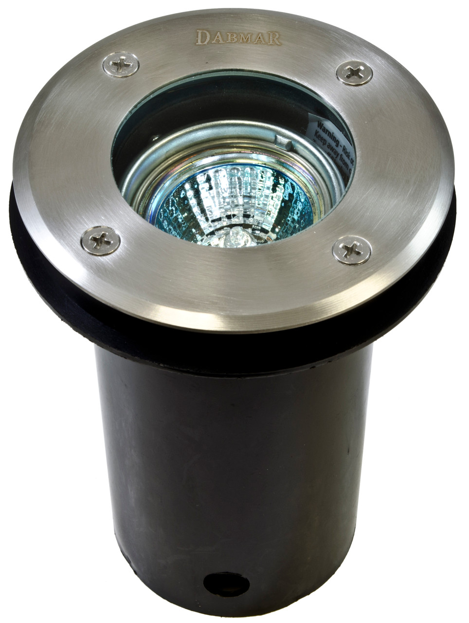 DABMAR LIGHTING LV314-SS Stainless Steel In-Ground Well Light with Adjustable Lamp, Stainless Steel