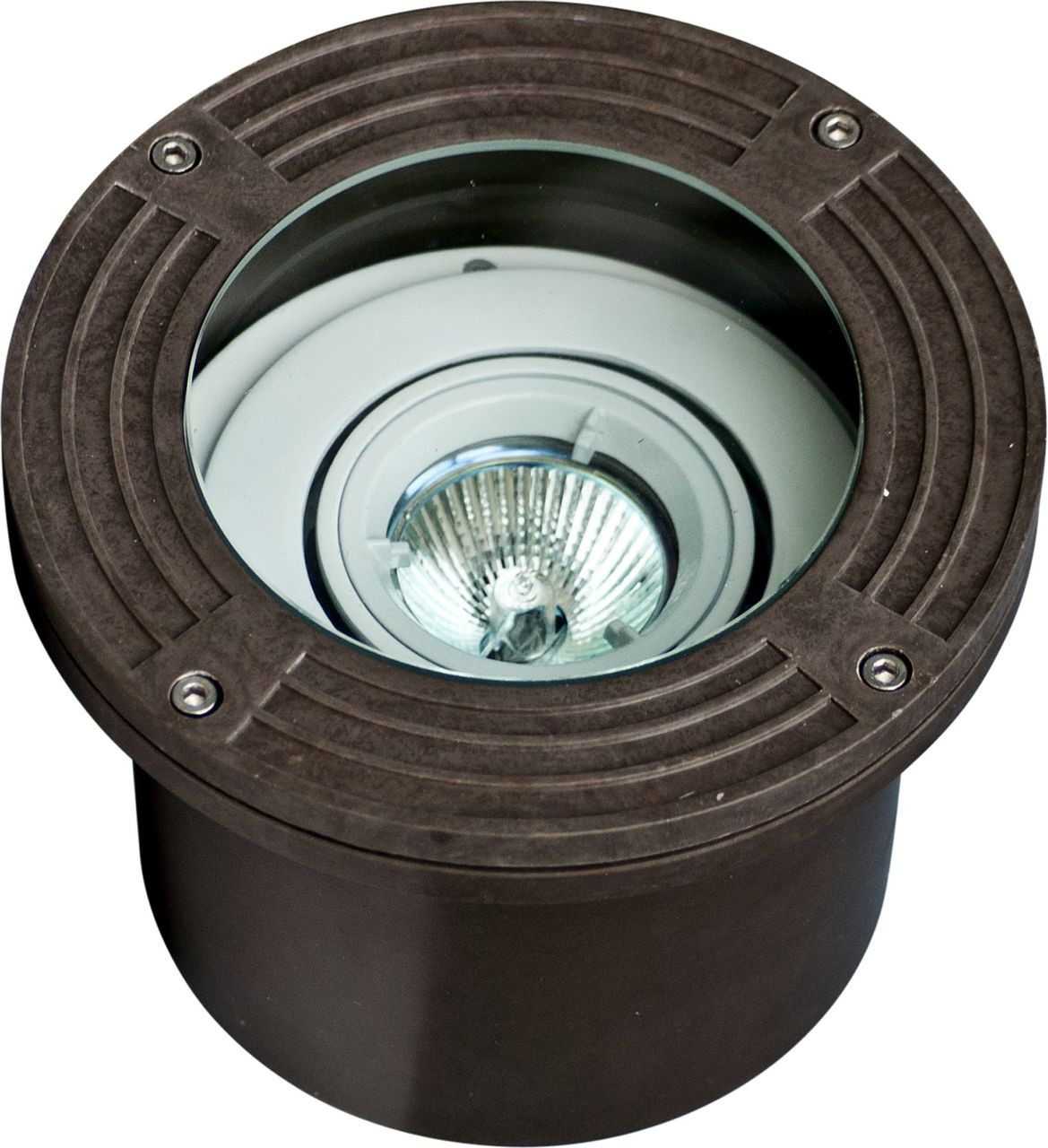 DABMAR LIGHTING FG316-MR Fiberglass In-Ground Well Light, Bronze