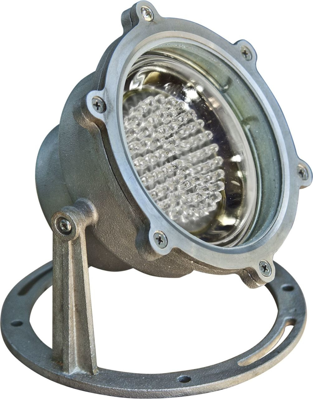 DABMAR LIGHTING LV-LED308-SS Stainless Steel LED Pond/Fountain Underwater Light, Stainless Steel