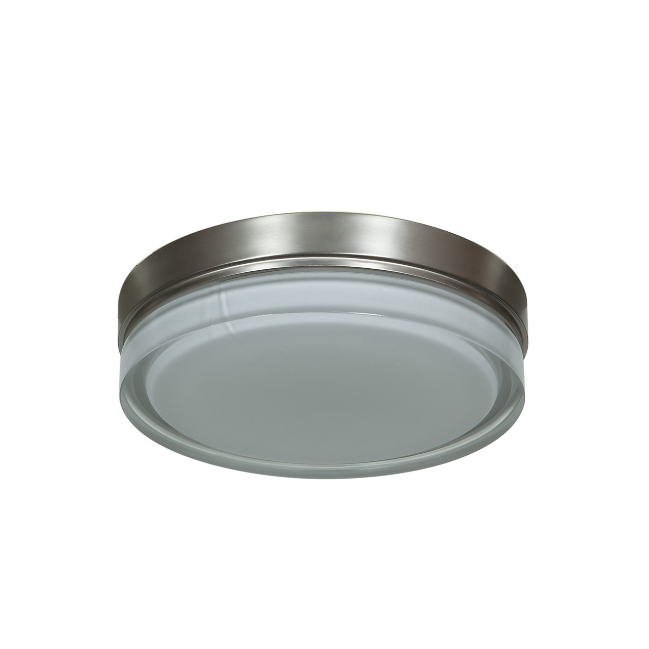 ACCESS LIGHTING 20775LEDD-BS/OPL 1-Light (s) - Round Dimmable Solid Glass LED Flush-Mount