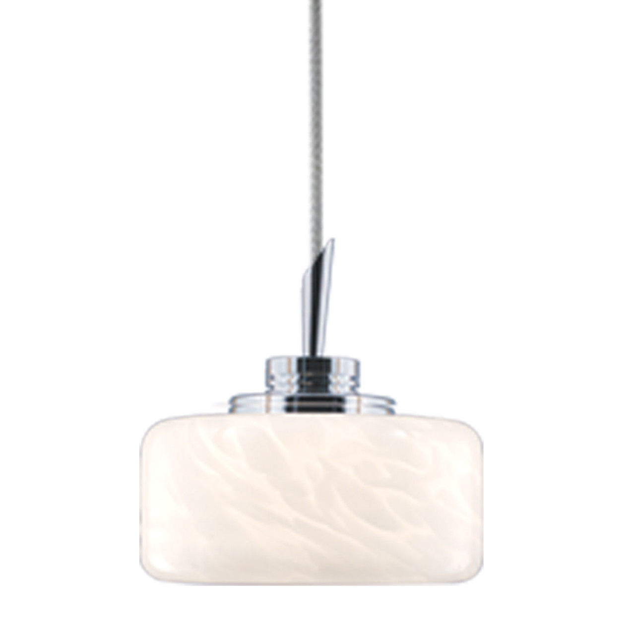 JESCO Lighting QAP229-WF/SN ELAINE Low Voltage Quick Adapt Pendant