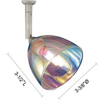 JESCO Lighting QAS145X6-SN DYLAN Low Voltage Quick Adapt Spot