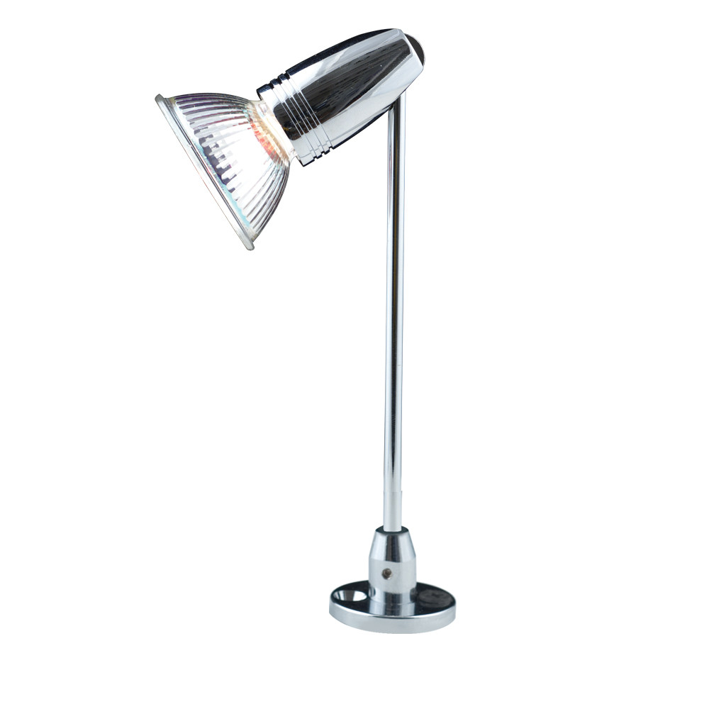 JESCO Lighting SP101-S06-CH SP 101 - WILLY - Adjustable LED Spot with Straight Stem (Powered with Remote Transformer(sold separately)), Chrome